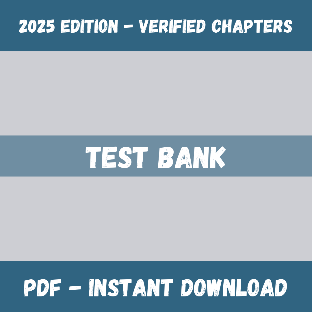 Test Bank (2025) – Driher